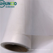 Knife PES coating film without paper 0.05MM double side adhesive clear film thinnest Lamination film for garment, leather